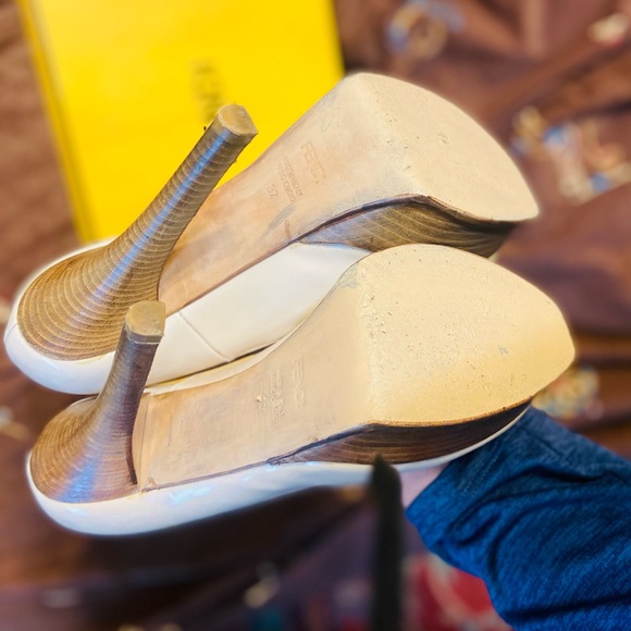 Fendi heels shoes pumps platform designer brand - Picture 5 of 11